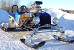 25 Ford Model T Bucket Roadster SnowMobile