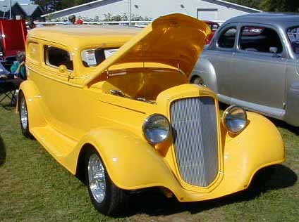 34 Chevy Chopped Sedan Deliver