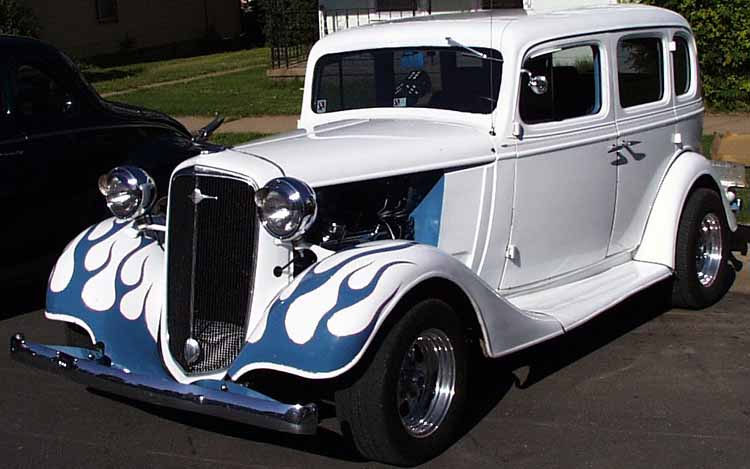 34 Chevy 4dr Sedan