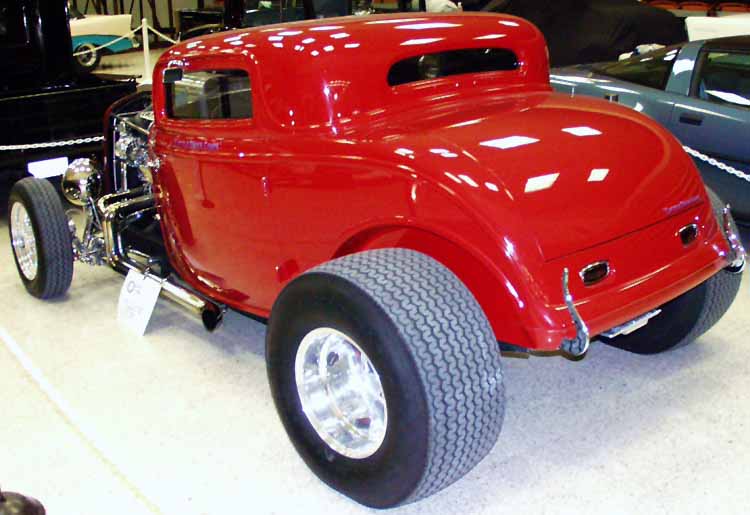 32 Ford Chopped Hiboy 3Window Coupe