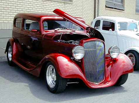 35 Chevy Chopped 2dr Sedan