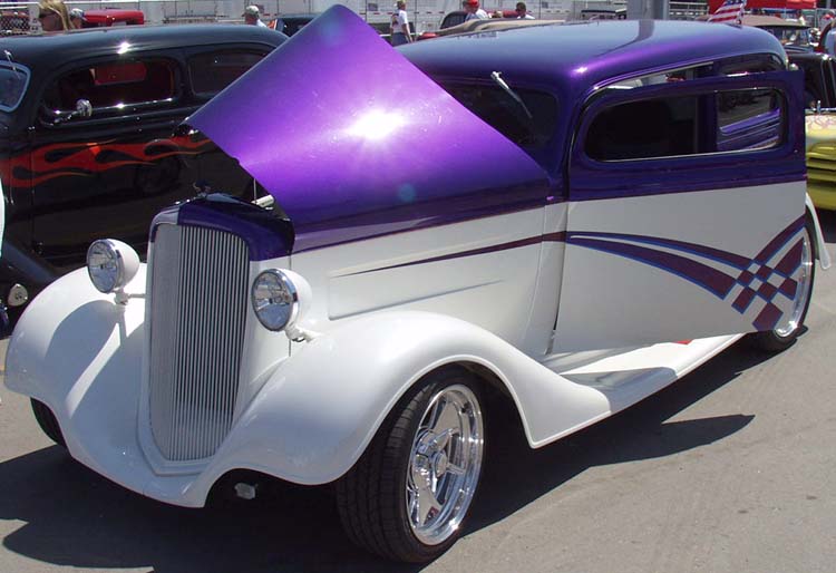 34 Chevy Chopped 2dr Sedan