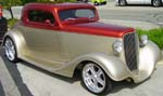 34 Chevy Chopped 3W Coupe