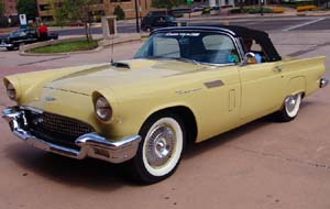 57 Ford Thunderbird Roadster