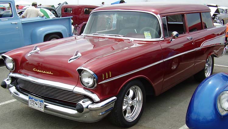 57 Chevy 2dr Station Wagon