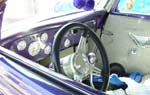 34 Ford Hiboy Chopped 5W Coupe Custom Dash