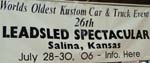 Leadsled Spectacular Salina Kansas