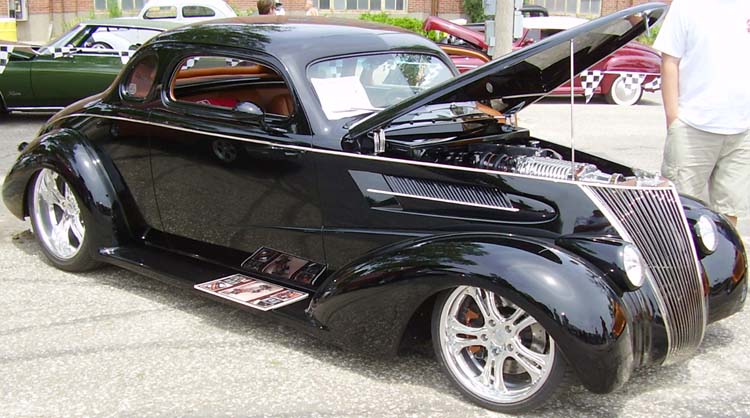 37 Chevy Chopped Coupe Custom