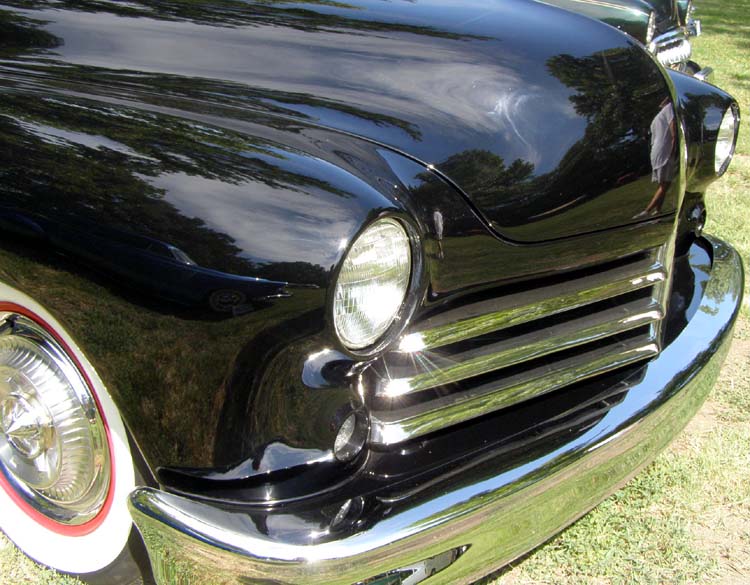 51 Mercury Chopped Tudor Sedan Custom Detail