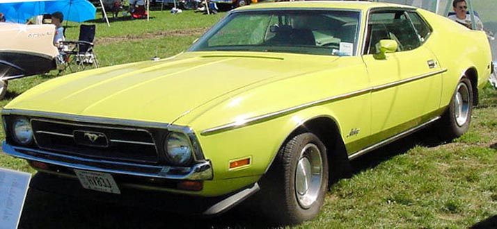 71 Ford Mustang Fastback