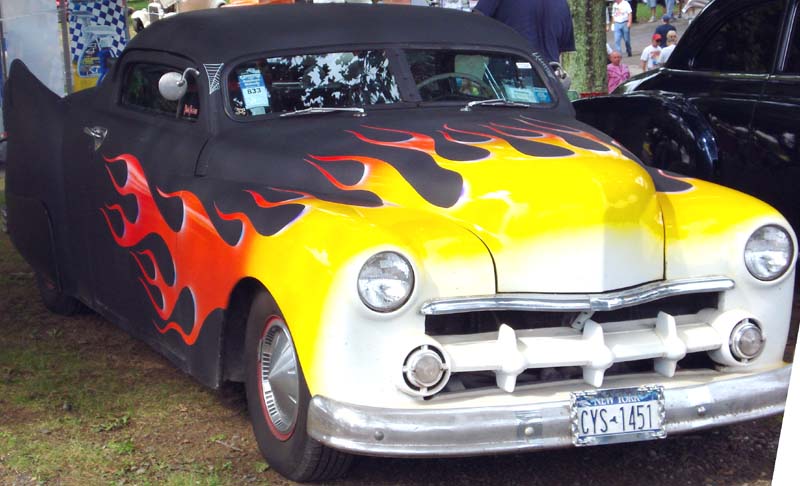 51 Plymouth Chopped Coupe Custom