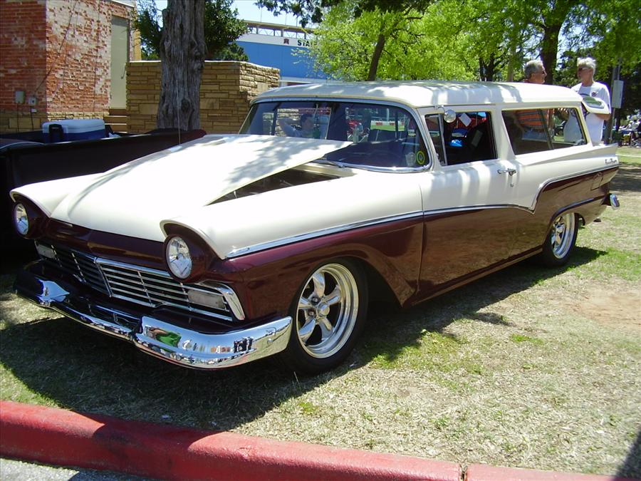 57 Ford Tudor Wagon