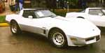 82 Silver & Grey Corvette